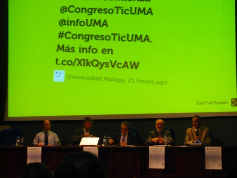 Acto de instalación del 3er Congreso UMA-TIC